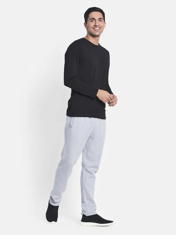 Grey cotton best sale track pants